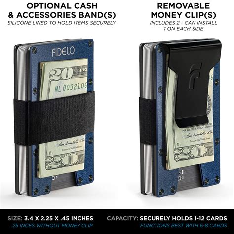 fidelo x-series rfid blocking money and card holder review|fidelo slim rfid wallet.